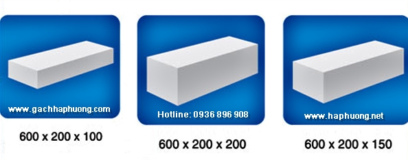 Gach be tong nhe SA-100,150,200