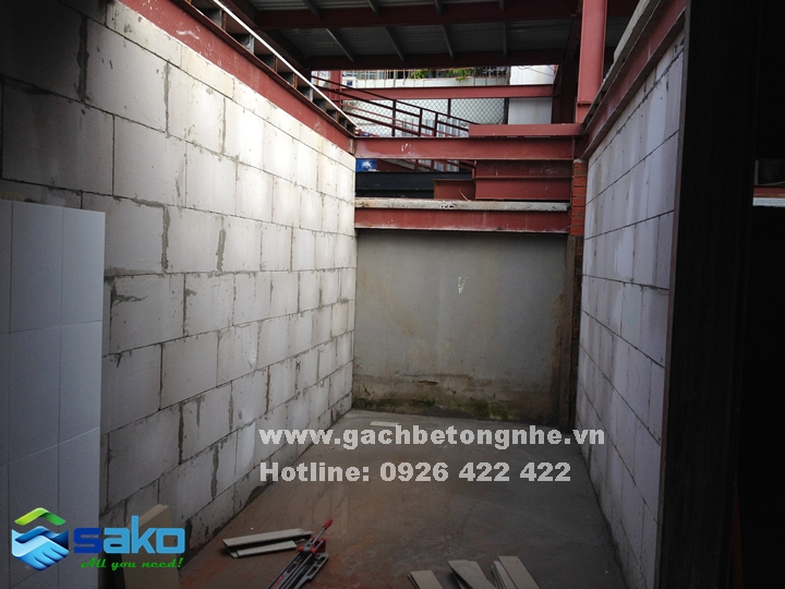 Gạch siêu nhẹ AAC tại Bình Chánh, Long An, Cần Giờ, Đồng Nai, Bình Dương, Tiền Giang, An Giang
